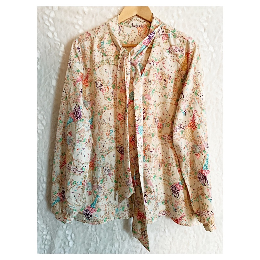 🌻3/$15🌻Animal Print Blouse